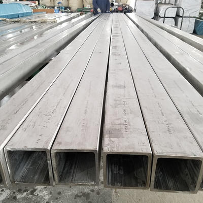 Square Steel Tubing  316ti 309s 904l C-276 Stainless Steel Square Tube Customized Size