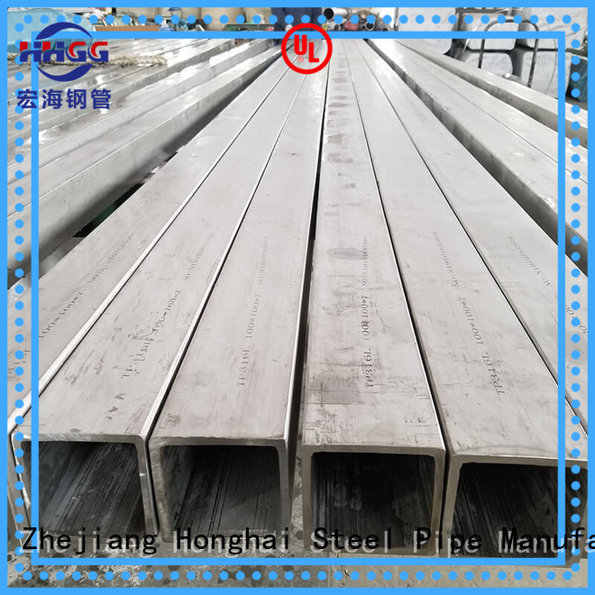 HHGG polished stainless steel square tubing factory bulk buy