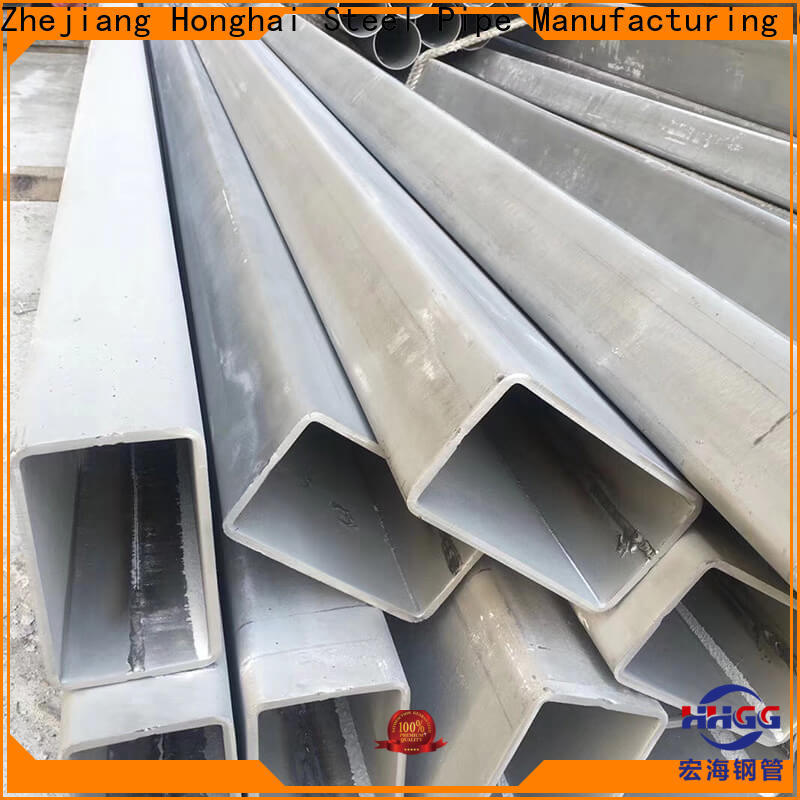 HHGG stainless steel rectangular pipe manufacturers