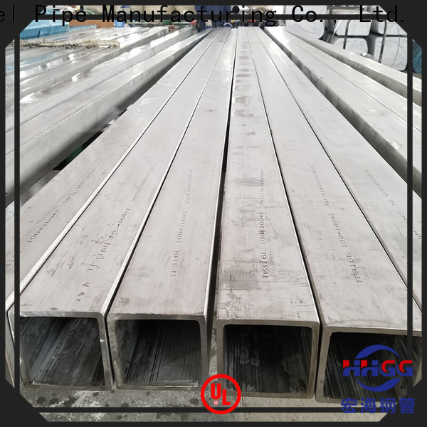 Best 304 stainless square tubing factory bulk production