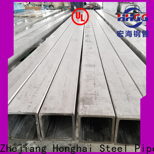 HHGG Top 304 stainless square tubing manufacturers bulk production