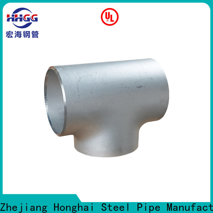 HHGG Custom stainless pipe fittings Supply bulk production