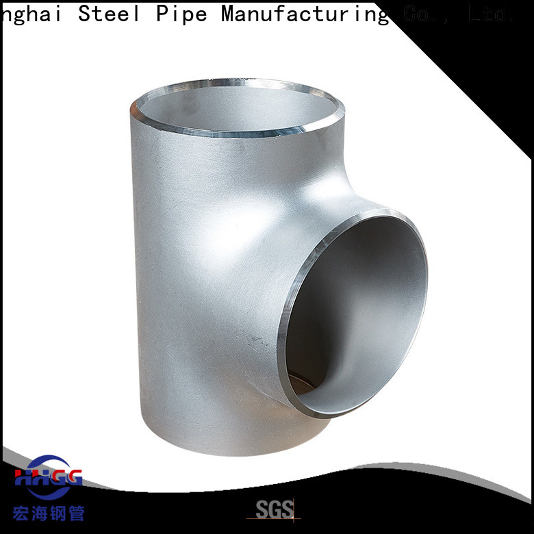 HHGG Latest stainless steel plumbing pipe fittings Supply bulk production