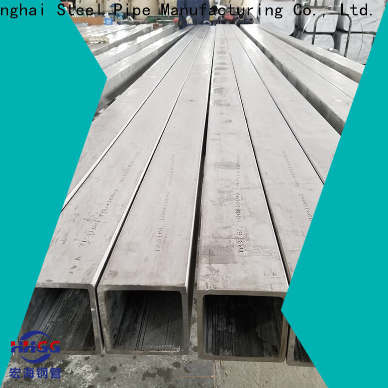 HHGG Wholesale stainless steel square tube suppliers company on sale