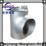 HHGG stainless steel socket weld pipe fittings factory bulk production